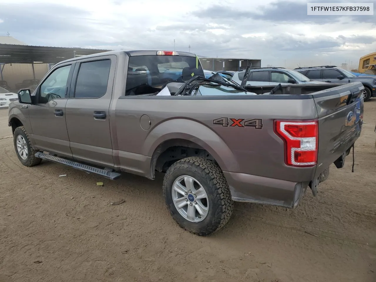 2019 Ford F150 Supercrew VIN: 1FTFW1E57KFB37598 Lot: 76479194