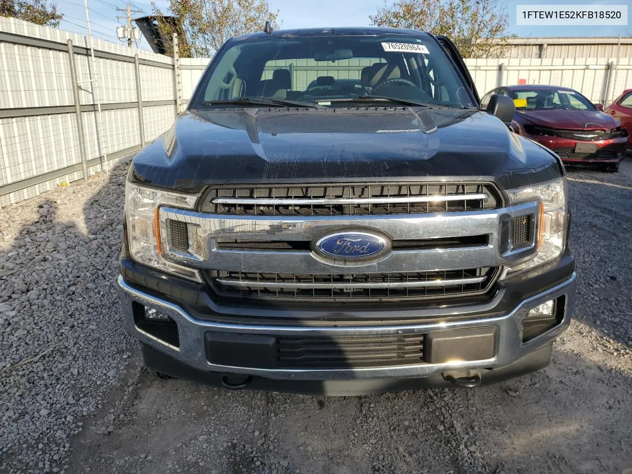 2019 Ford F150 Supercrew VIN: 1FTEW1E52KFB18520 Lot: 76520964