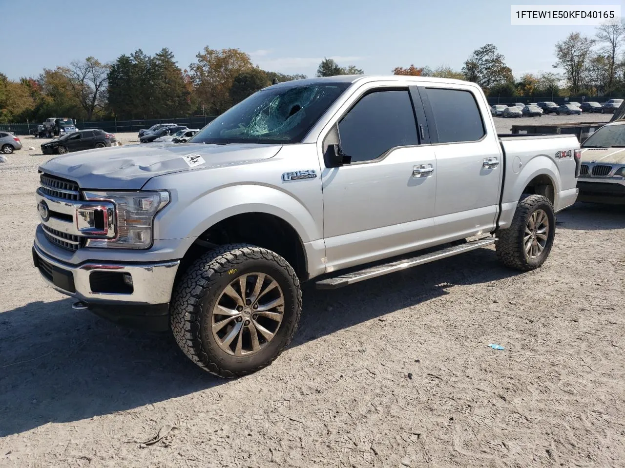 2019 Ford F150 Supercrew VIN: 1FTEW1E50KFD40165 Lot: 76547924