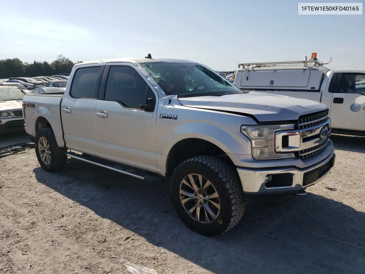 2019 Ford F150 Supercrew VIN: 1FTEW1E50KFD40165 Lot: 76547924