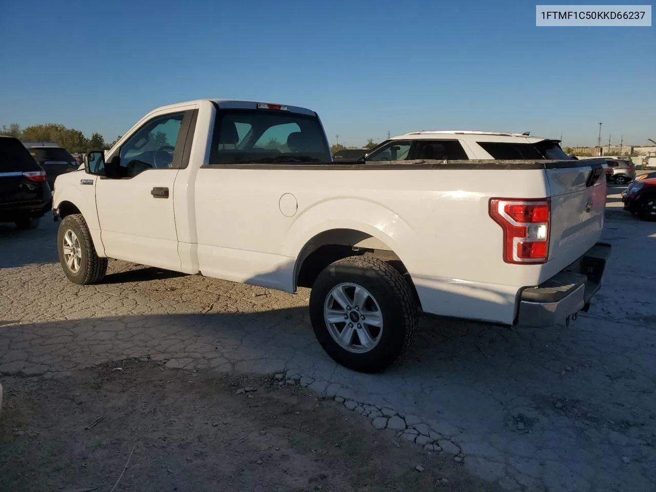 2019 Ford F150 VIN: 1FTMF1C50KKD66237 Lot: 76571074