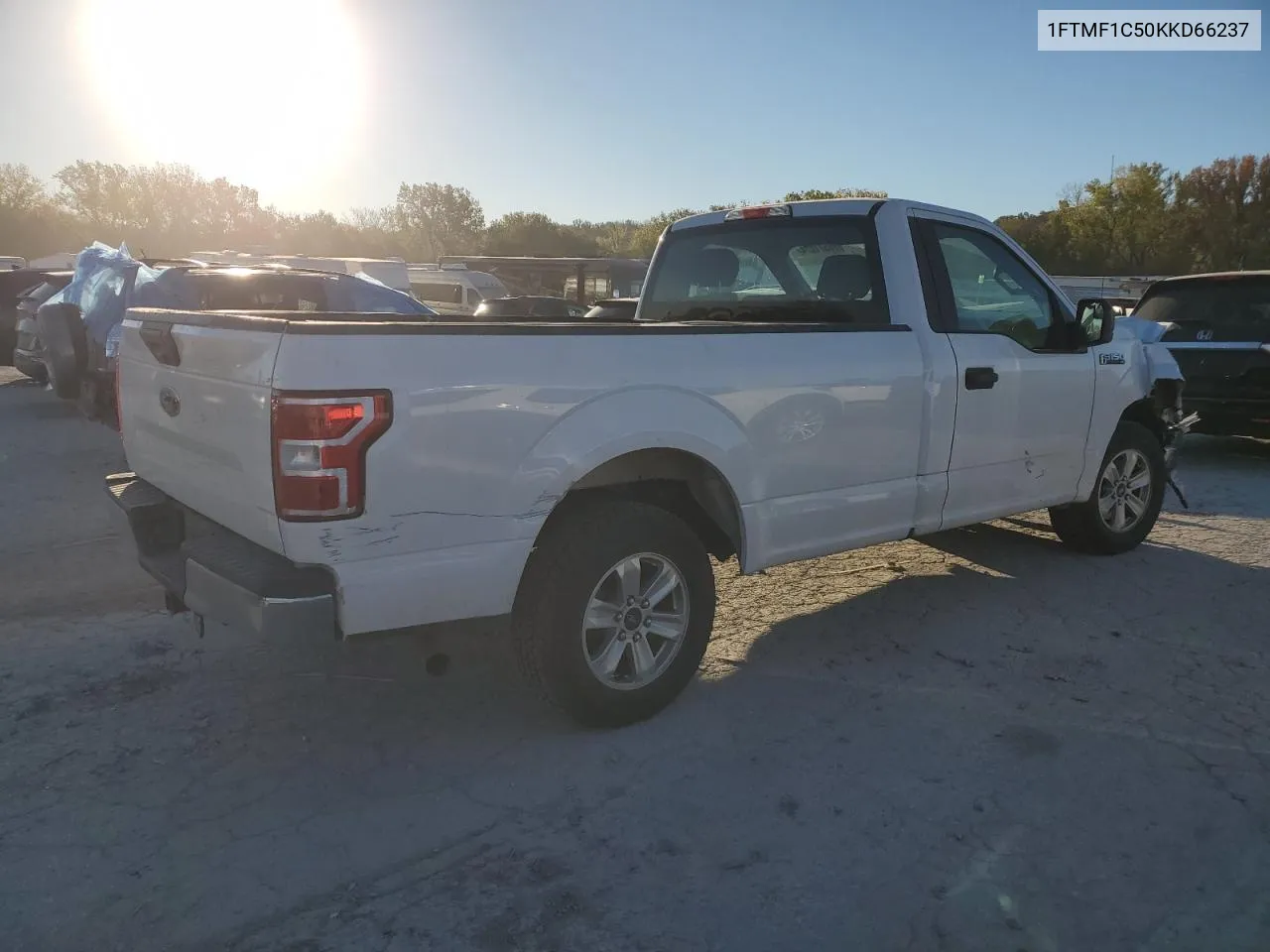 2019 Ford F150 VIN: 1FTMF1C50KKD66237 Lot: 76571074