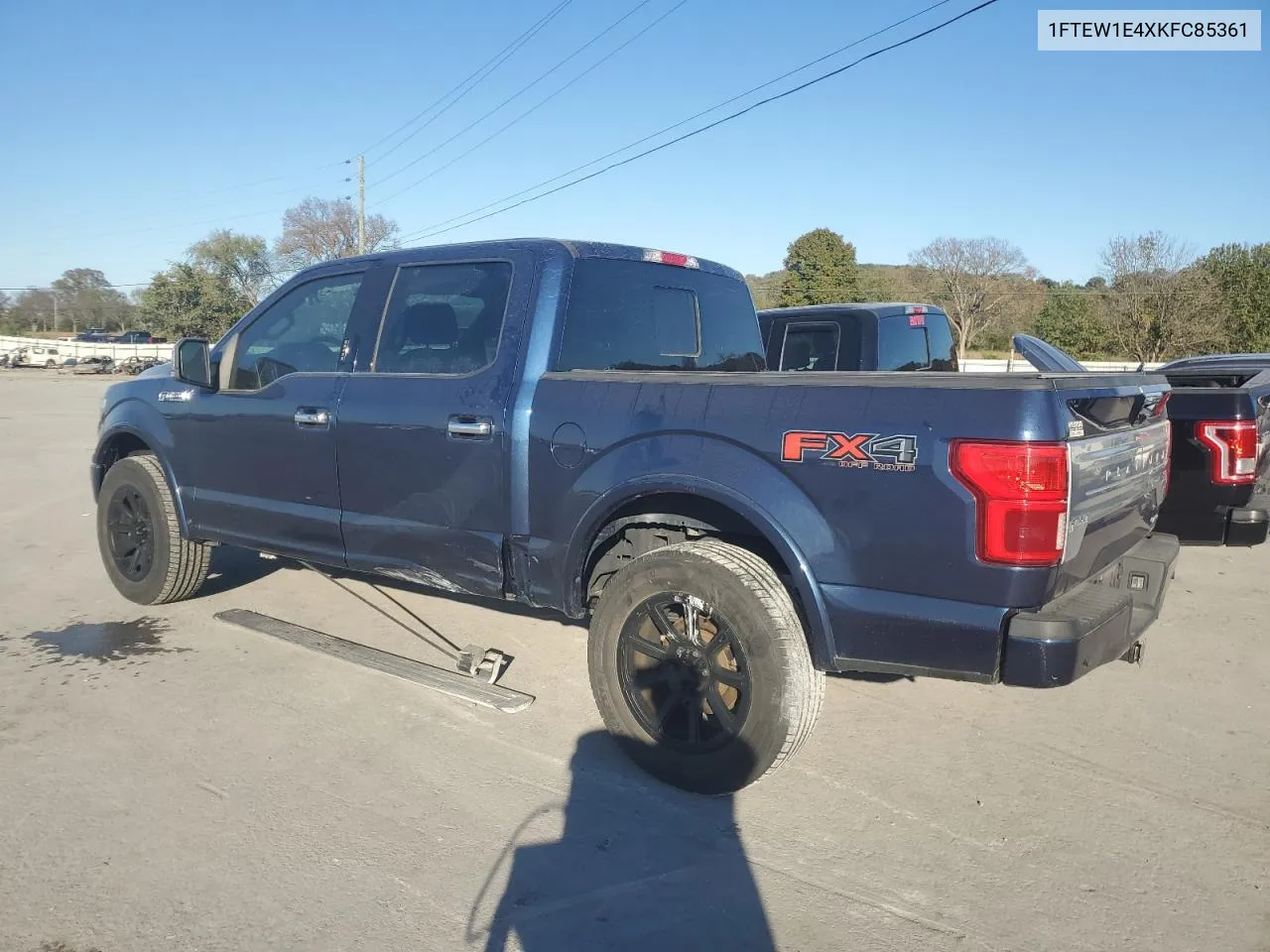 2019 Ford F150 Supercrew VIN: 1FTEW1E4XKFC85361 Lot: 76700914