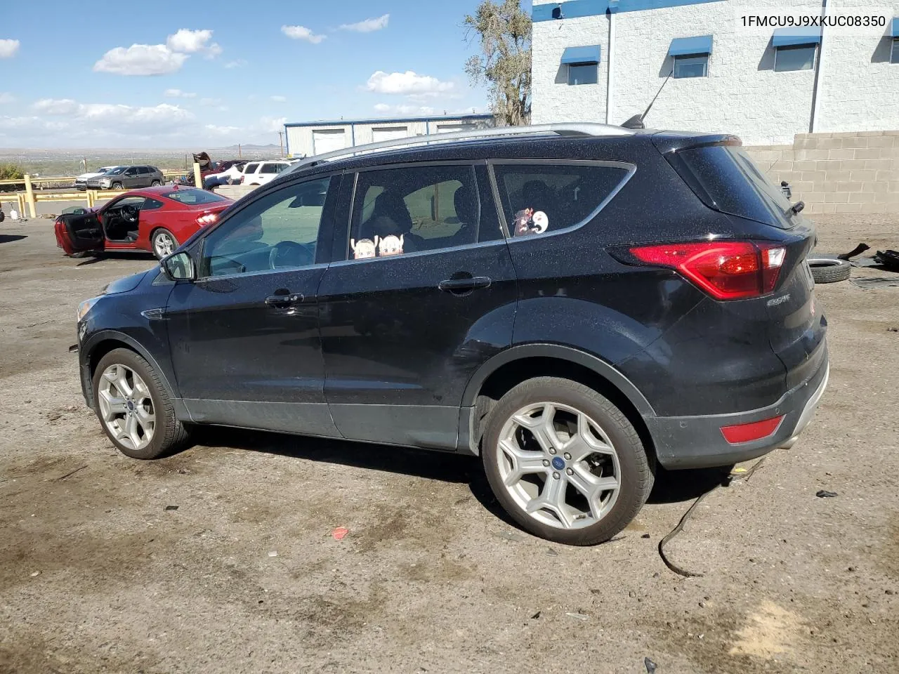 2019 Ford Escape Titanium VIN: 1FMCU9J9XKUC08350 Lot: 76821044