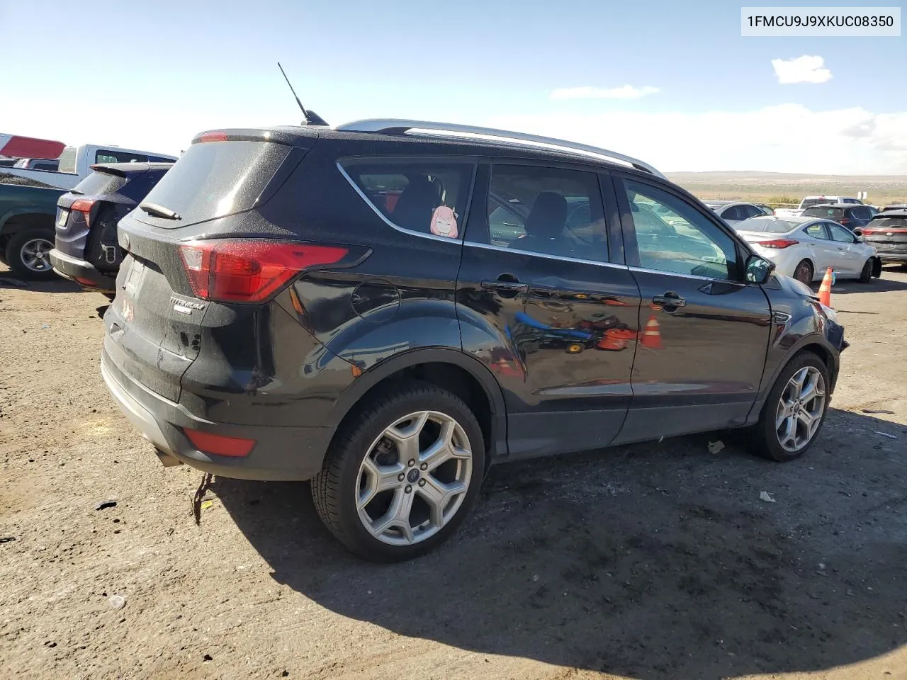 2019 Ford Escape Titanium VIN: 1FMCU9J9XKUC08350 Lot: 76821044