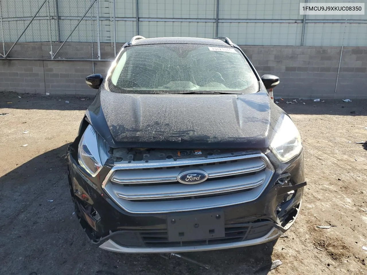 2019 Ford Escape Titanium VIN: 1FMCU9J9XKUC08350 Lot: 76821044