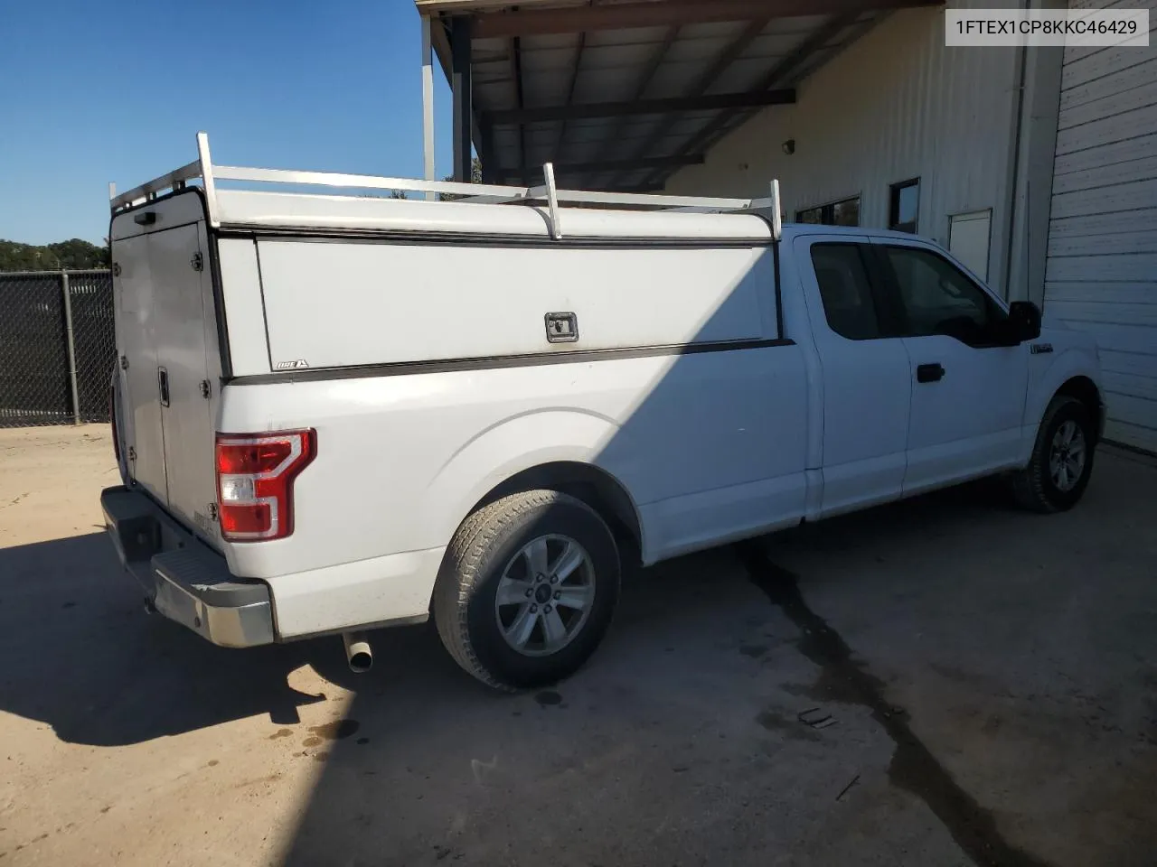 2019 Ford F150 Super Cab VIN: 1FTEX1CP8KKC46429 Lot: 76824524