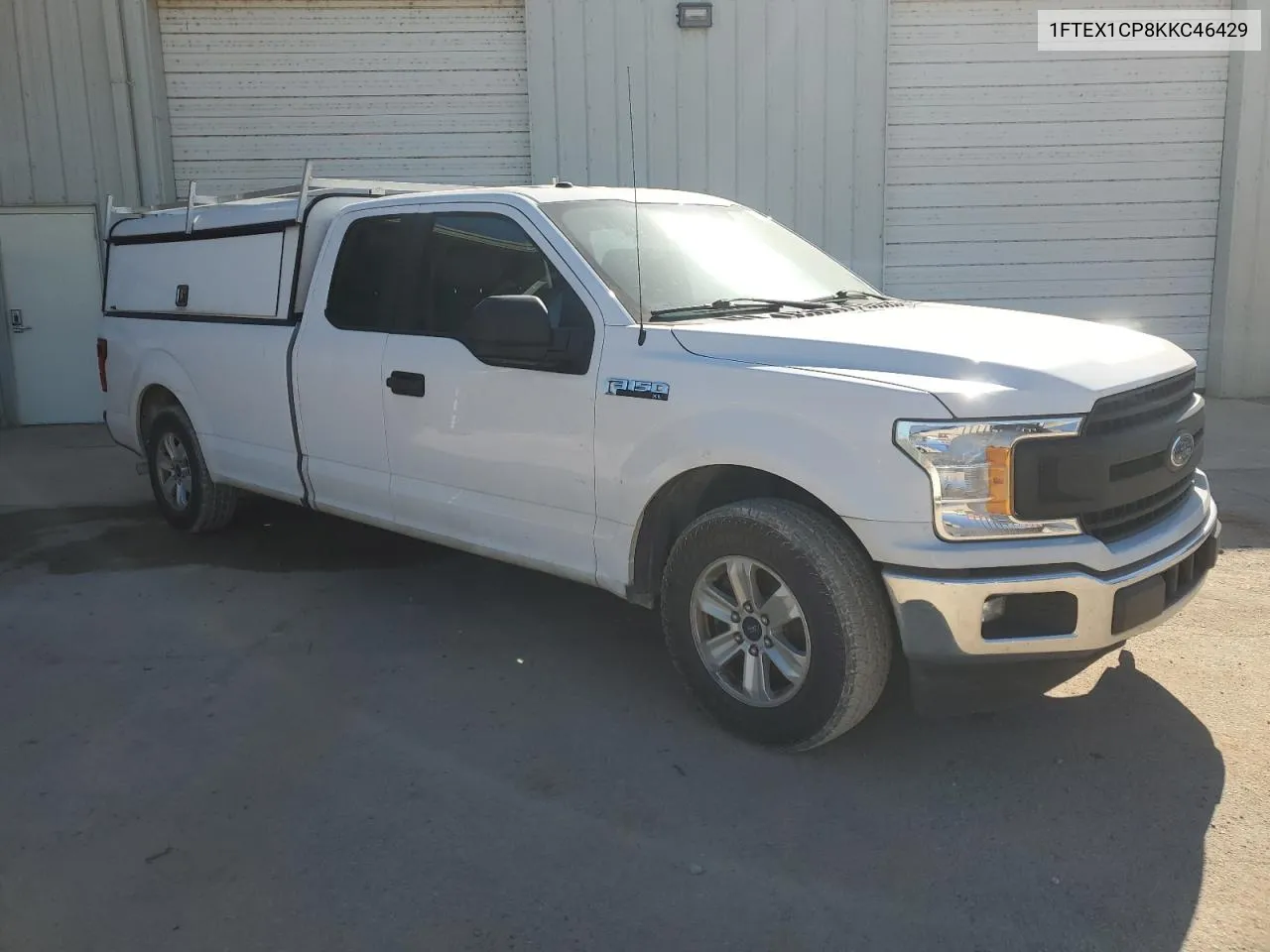 2019 Ford F150 Super Cab VIN: 1FTEX1CP8KKC46429 Lot: 76824524