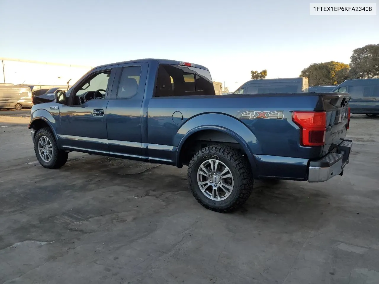 2019 Ford F150 Super Cab VIN: 1FTEX1EP6KFA23408 Lot: 76843834