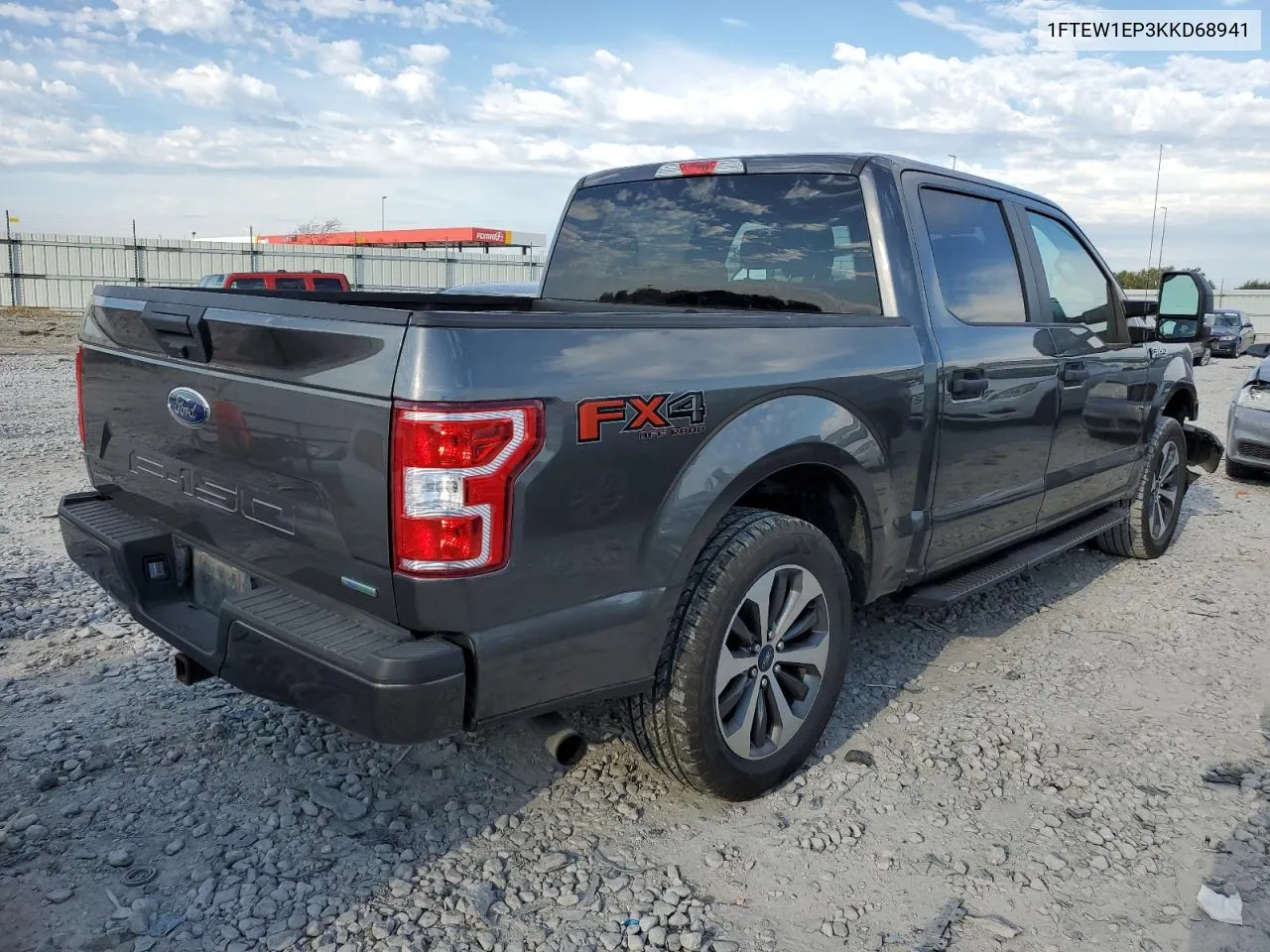 2019 Ford F150 Supercrew VIN: 1FTEW1EP3KKD68941 Lot: 76920794