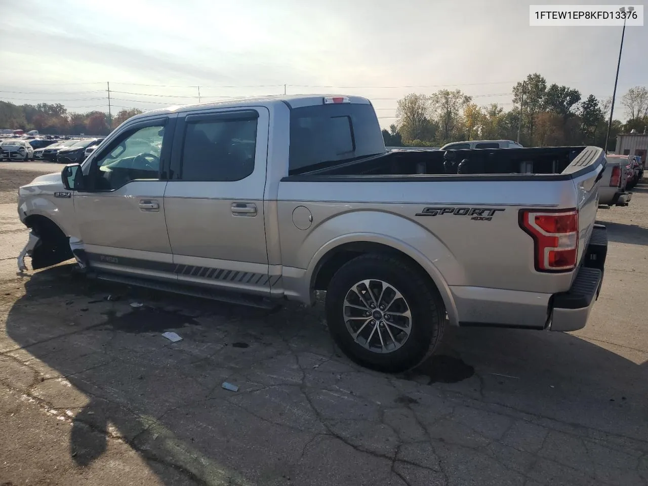 2019 Ford F150 Supercrew VIN: 1FTEW1EP8KFD13376 Lot: 76929994