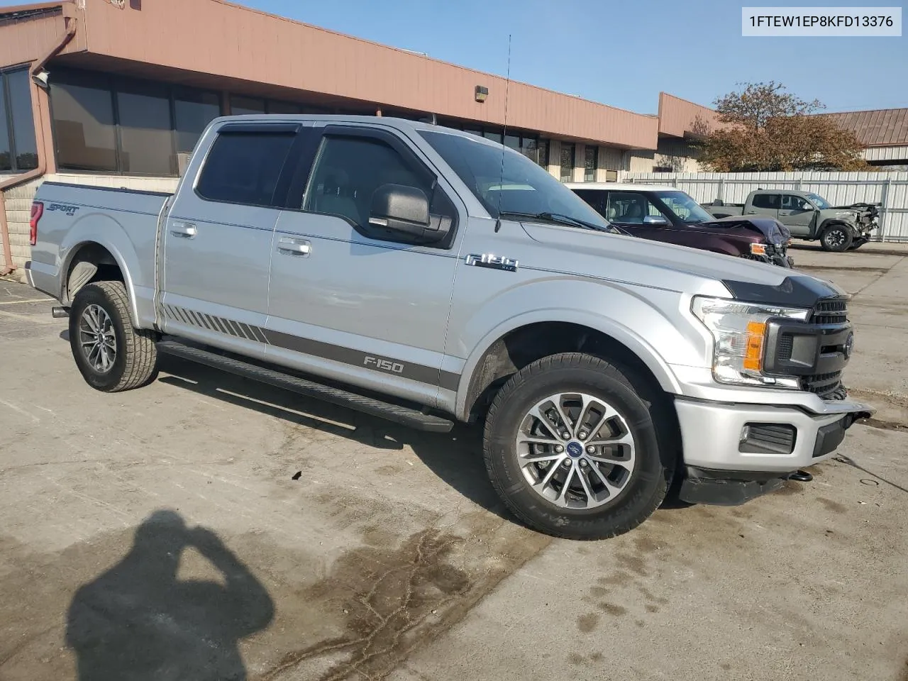 2019 Ford F150 Supercrew VIN: 1FTEW1EP8KFD13376 Lot: 76929994