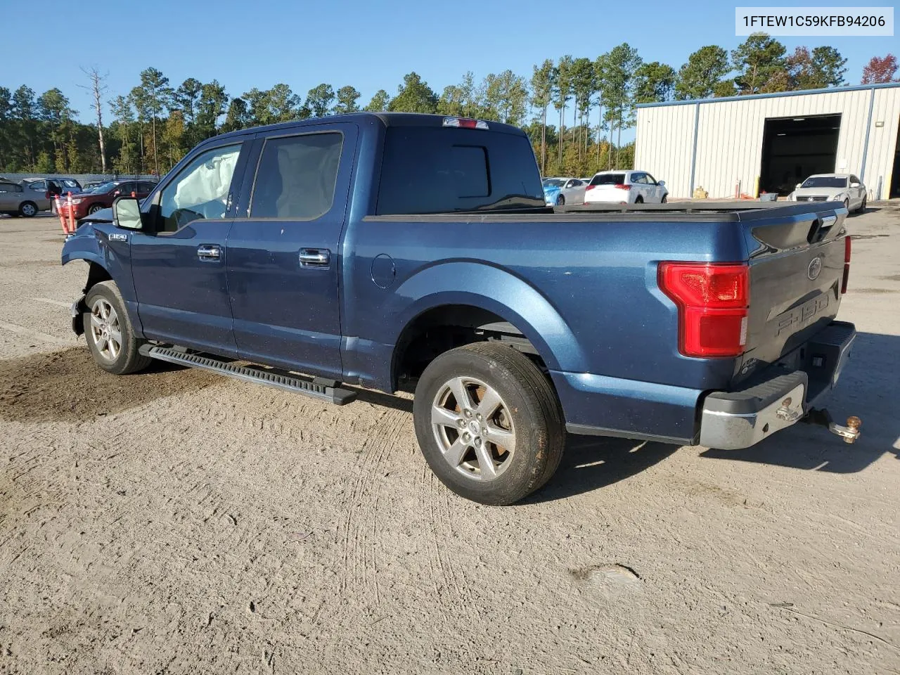 2019 Ford F150 Supercrew VIN: 1FTEW1C59KFB94206 Lot: 76964394