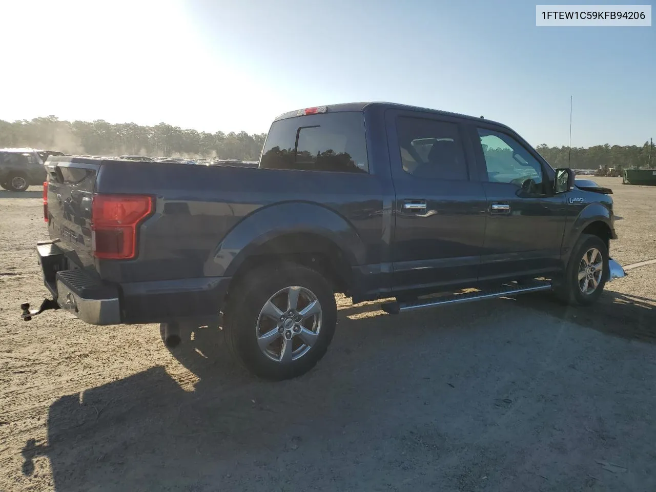 2019 Ford F150 Supercrew VIN: 1FTEW1C59KFB94206 Lot: 76964394