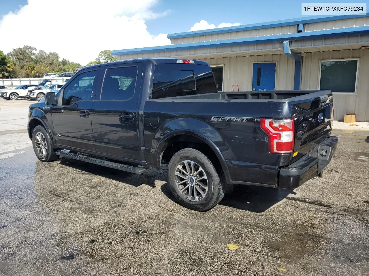 2019 Ford F150 Supercrew VIN: 1FTEW1CPXKFC79234 Lot: 76966914