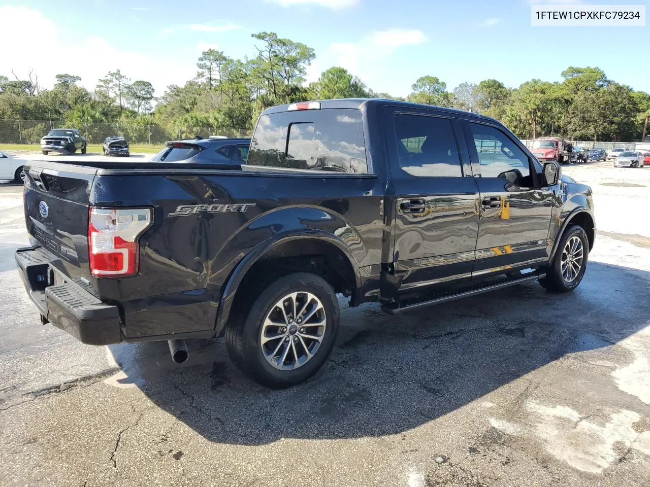 2019 Ford F150 Supercrew VIN: 1FTEW1CPXKFC79234 Lot: 76966914