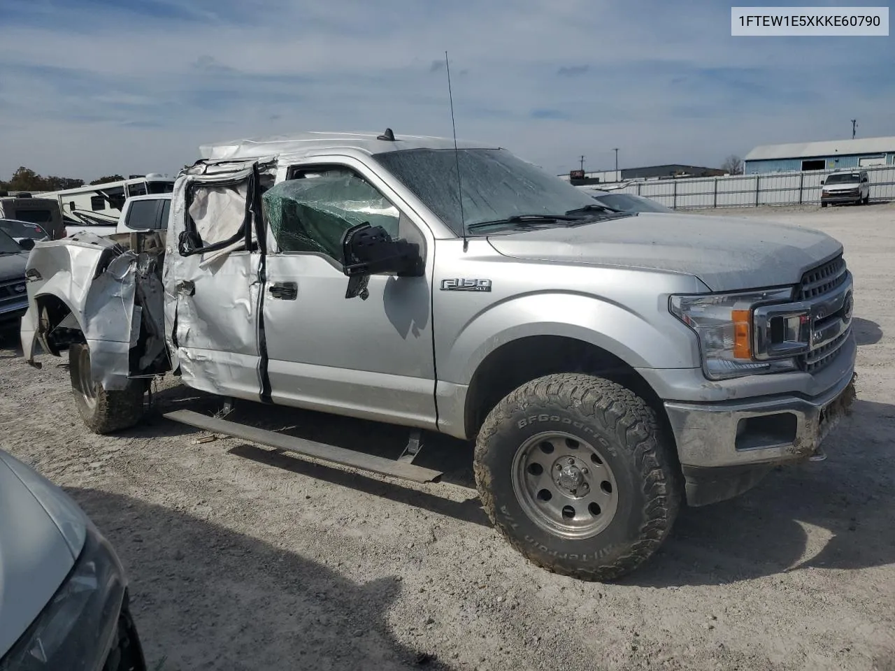 2019 Ford F150 Supercrew VIN: 1FTEW1E5XKKE60790 Lot: 76968544