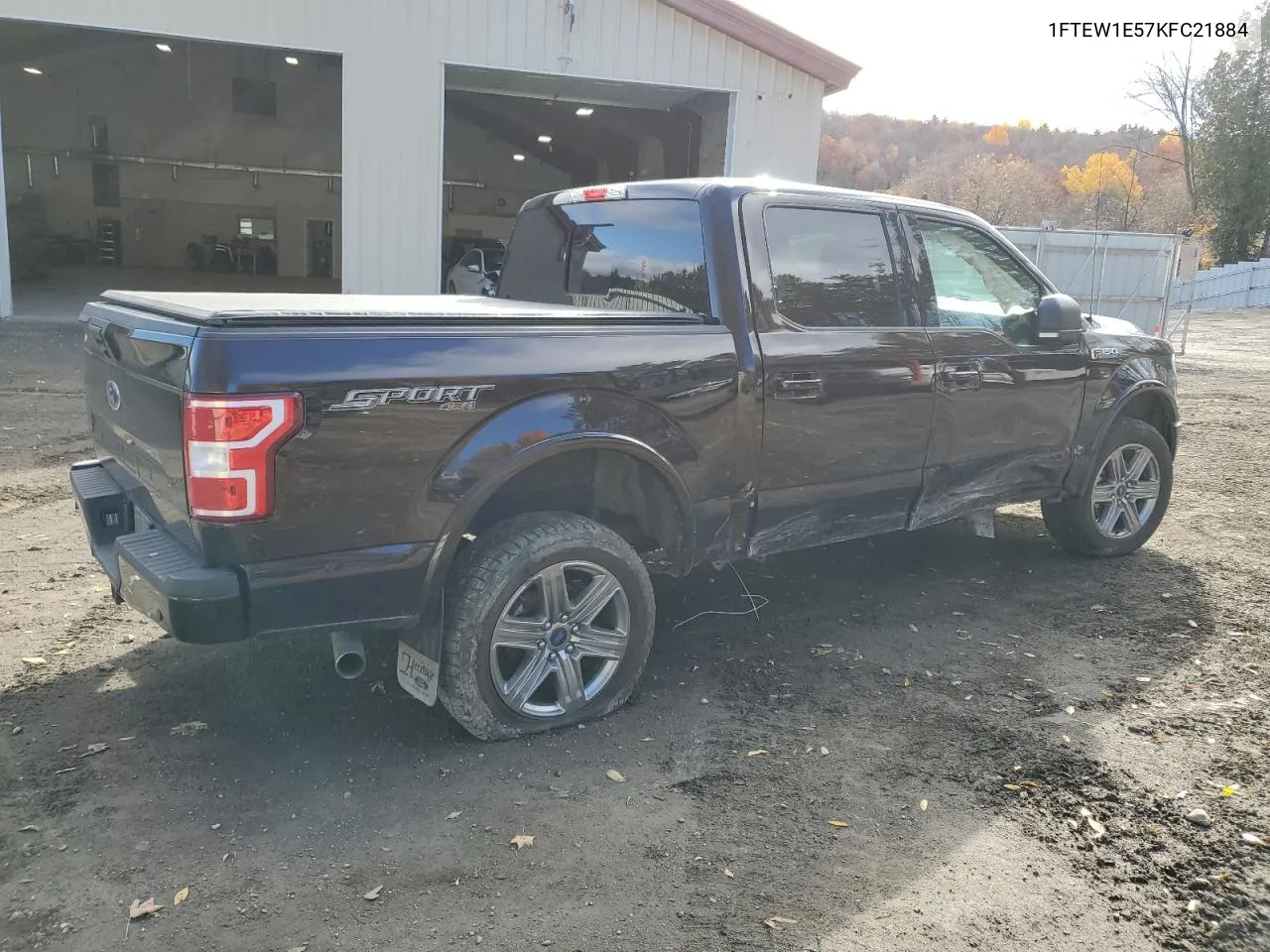 2019 Ford F150 Supercrew VIN: 1FTEW1E57KFC21884 Lot: 77065494