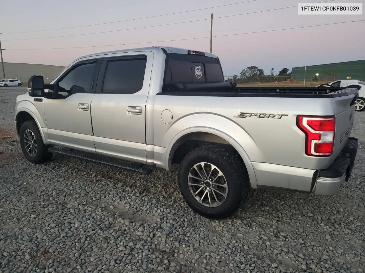 2019 Ford F150 Supercrew VIN: 1FTEW1CP0KFB01039 Lot: 77159224