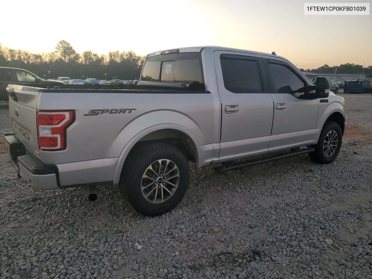 2019 Ford F150 Supercrew VIN: 1FTEW1CP0KFB01039 Lot: 77159224