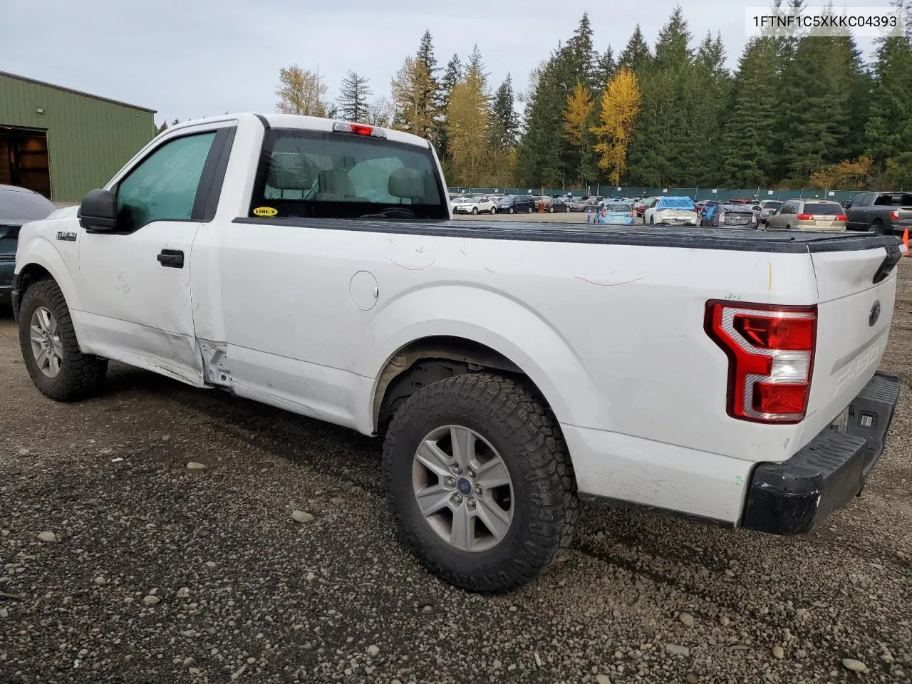 2019 Ford F150 VIN: 1FTNF1C5XKKC04393 Lot: 77230444