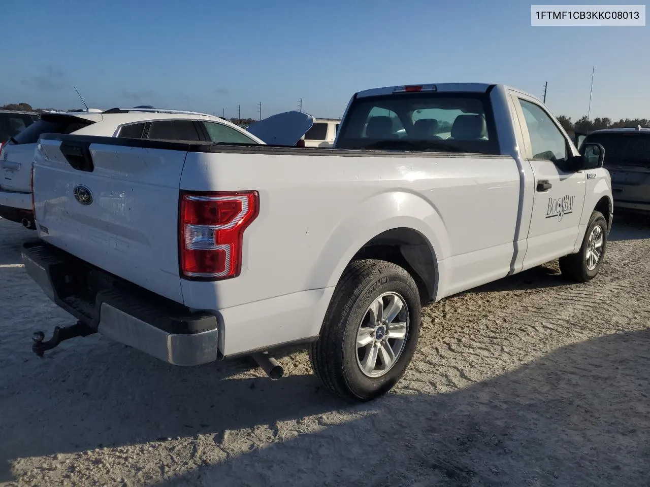 2019 Ford F150 VIN: 1FTMF1CB3KKC08013 Lot: 77299114