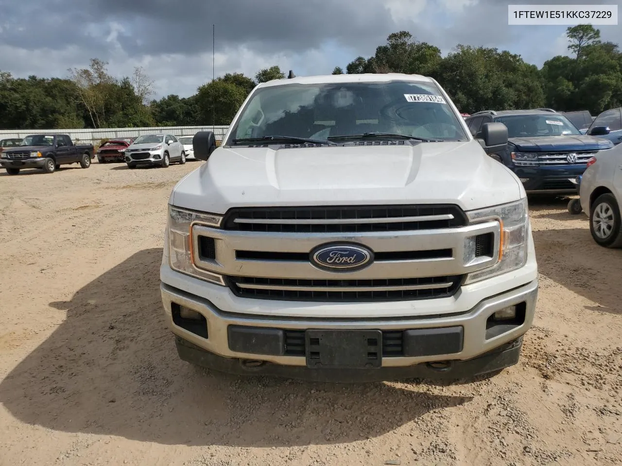 2019 Ford F150 Supercrew VIN: 1FTEW1E51KKC37229 Lot: 77389184