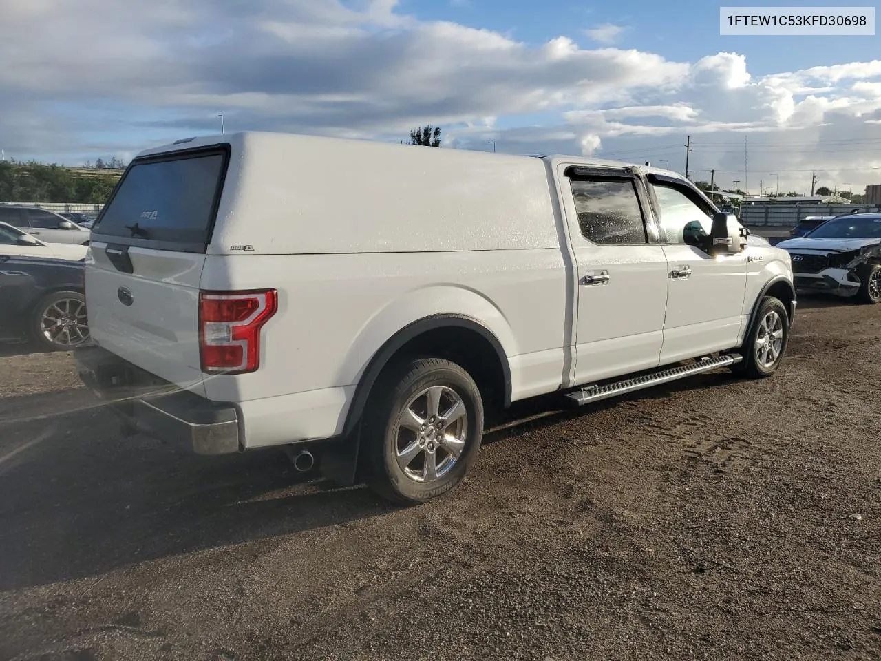 2019 Ford F150 Supercrew VIN: 1FTEW1C53KFD30698 Lot: 77440154