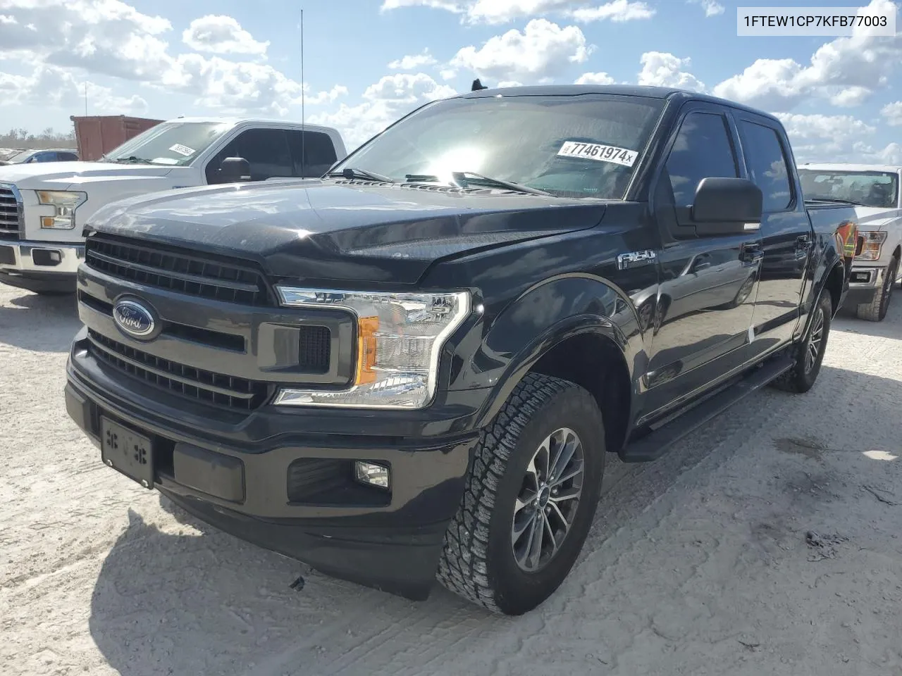 2019 Ford F150 Supercrew VIN: 1FTEW1CP7KFB77003 Lot: 77461974