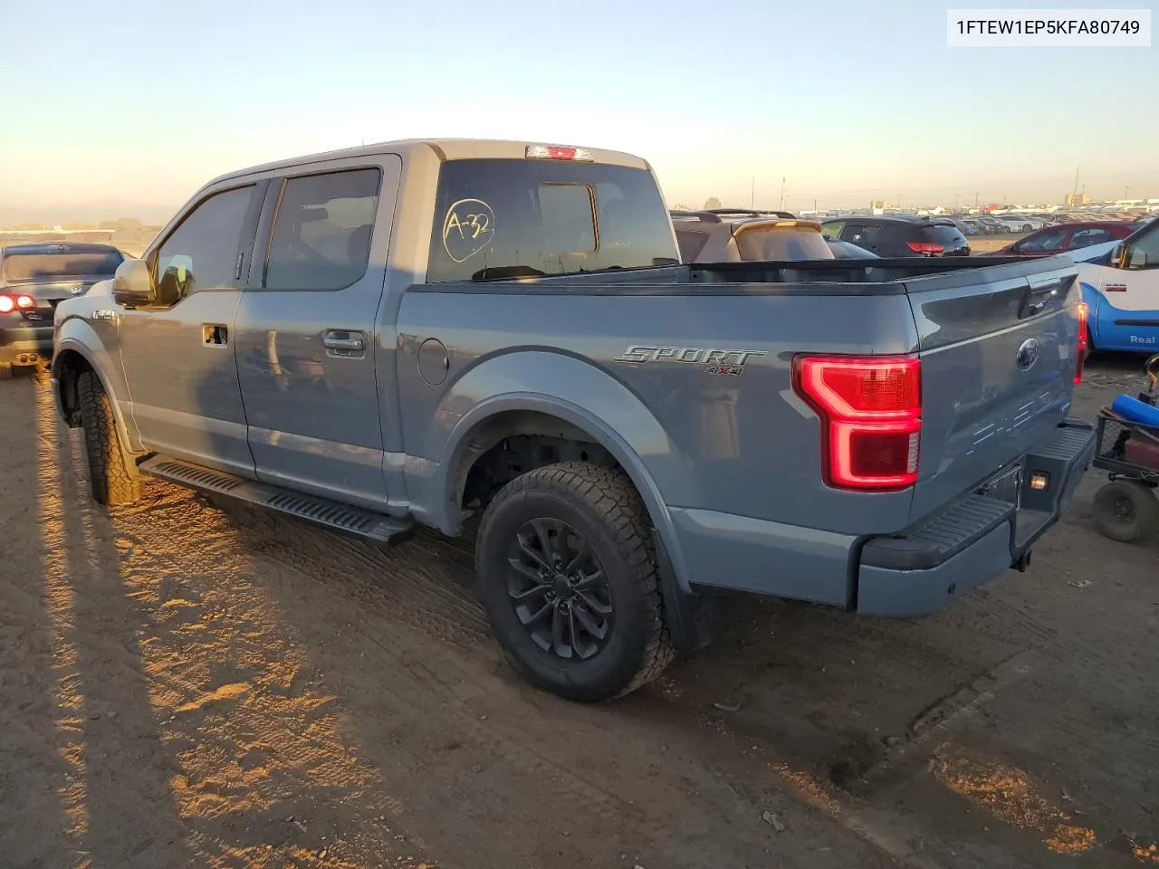 2019 Ford F150 Supercrew VIN: 1FTEW1EP5KFA80749 Lot: 77493364