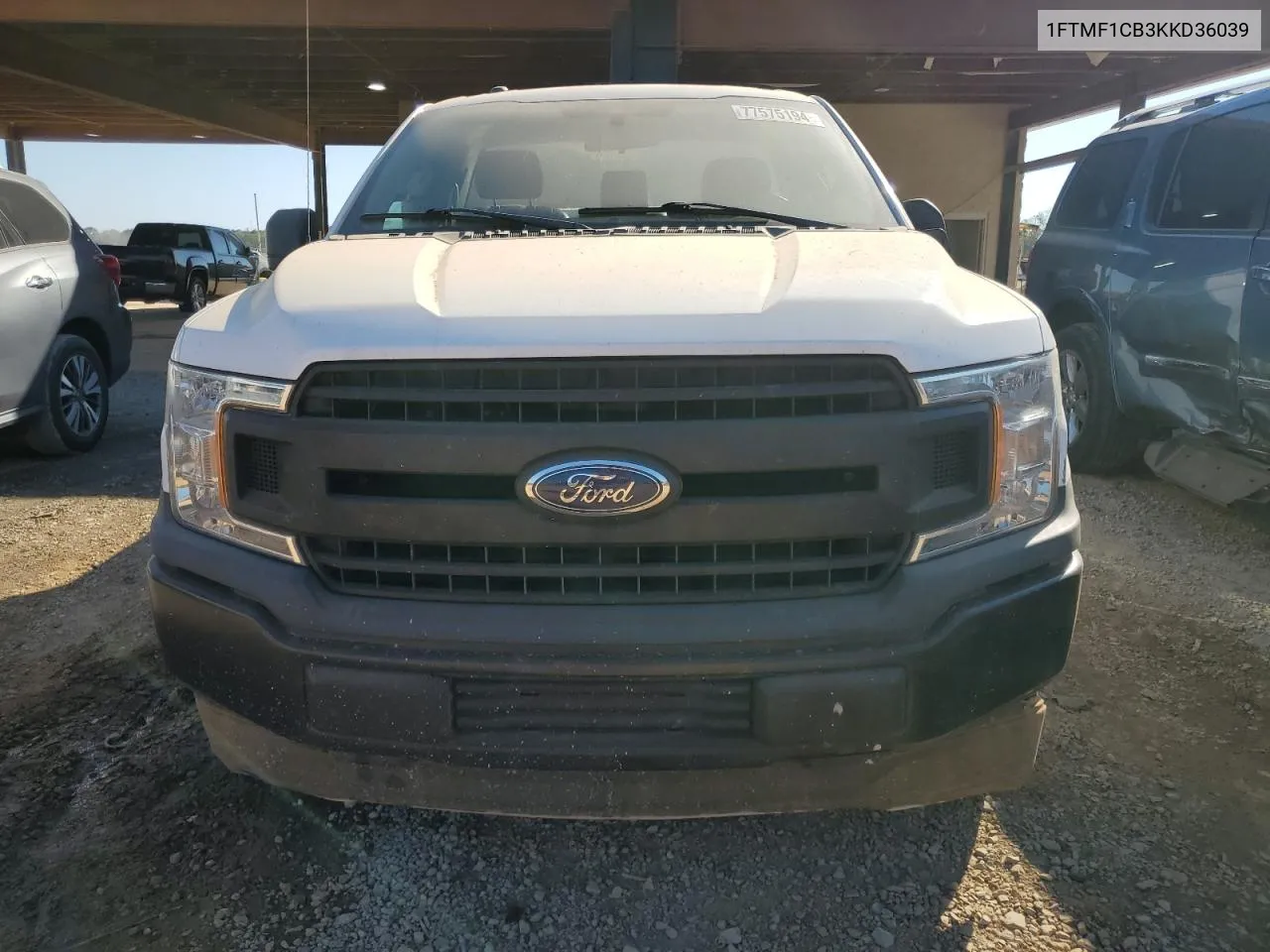 2019 Ford F150 VIN: 1FTMF1CB3KKD36039 Lot: 77575194