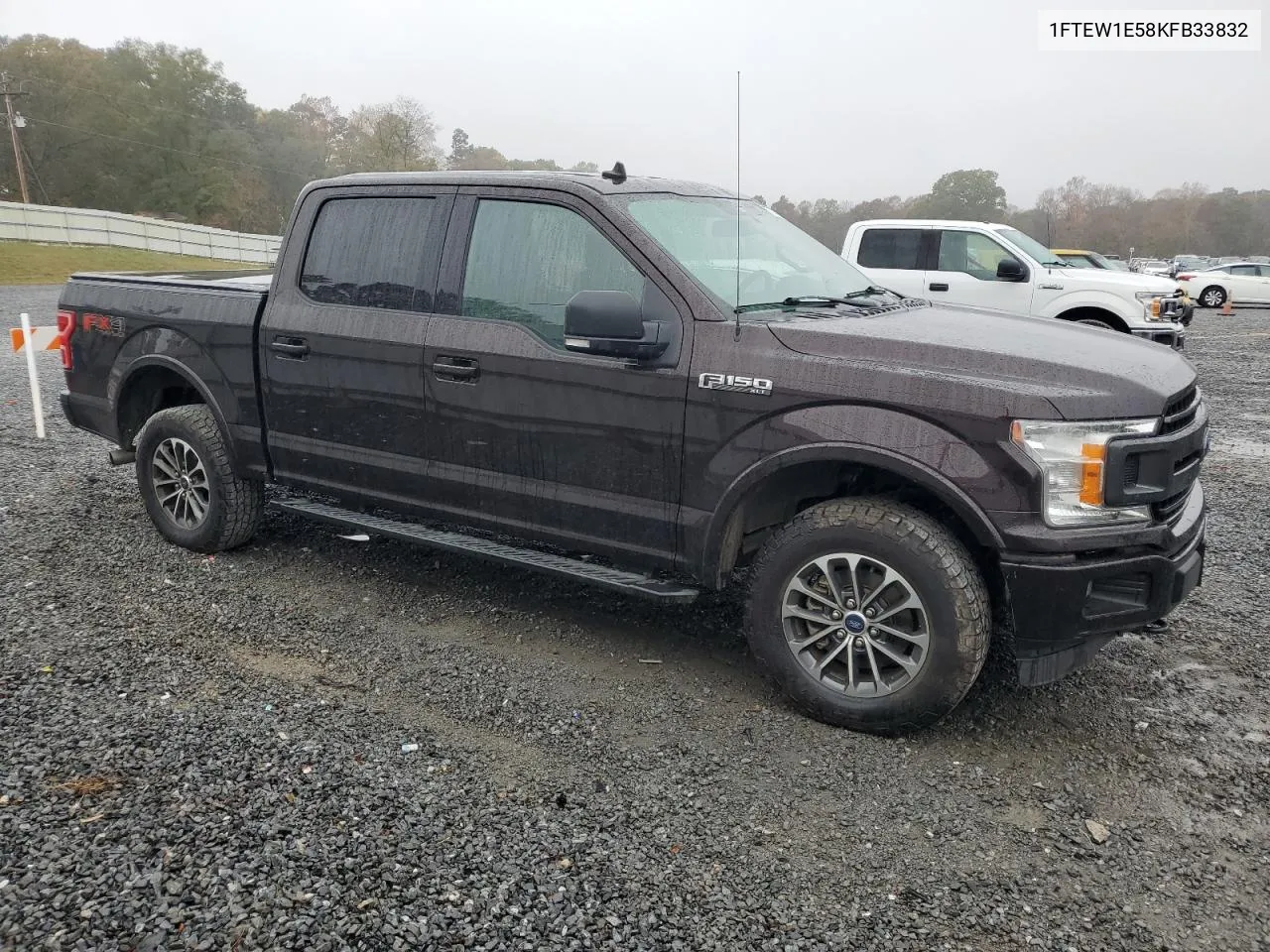 2019 Ford F150 Supercrew VIN: 1FTEW1E58KFB33832 Lot: 77590334