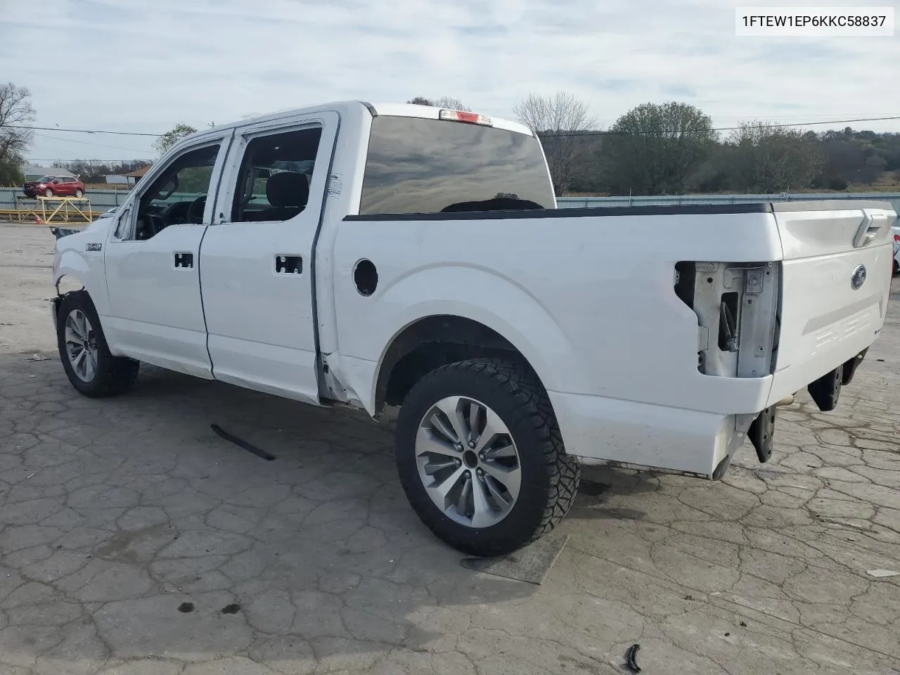 2019 Ford F150 Supercrew VIN: 1FTEW1EP6KKC58837 Lot: 77745654