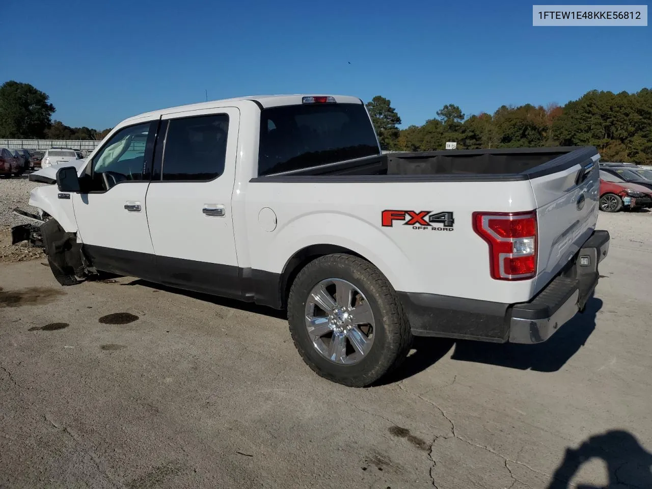 2019 Ford F150 Supercrew VIN: 1FTEW1E48KKE56812 Lot: 77754934