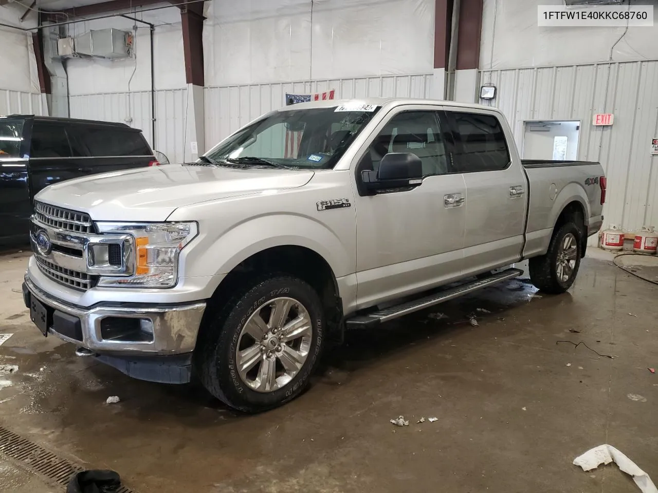 2019 Ford F150 Supercrew VIN: 1FTFW1E40KKC68760 Lot: 77818824