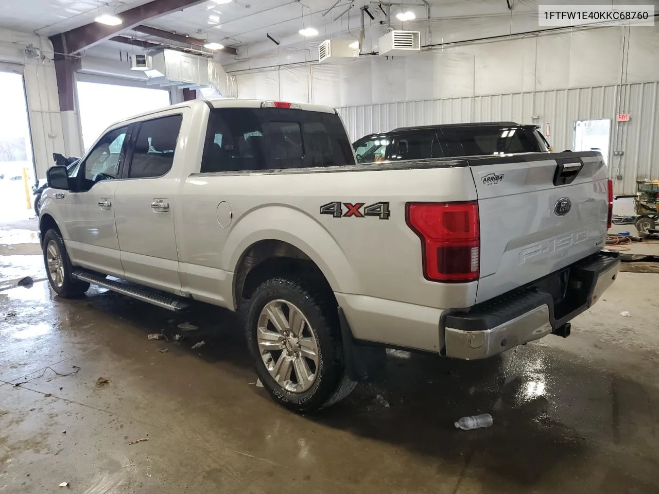 2019 Ford F150 Supercrew VIN: 1FTFW1E40KKC68760 Lot: 77818824