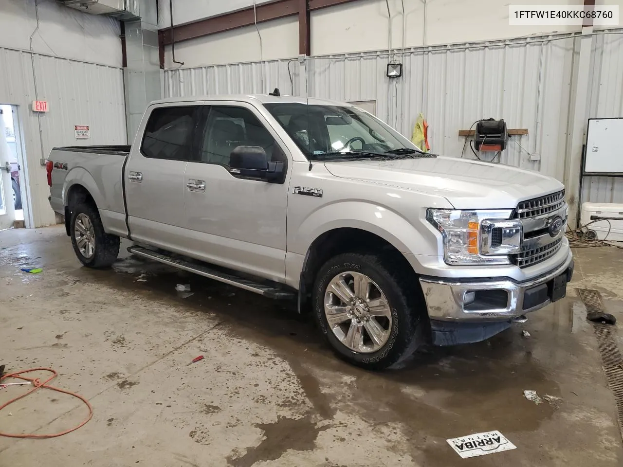 2019 Ford F150 Supercrew VIN: 1FTFW1E40KKC68760 Lot: 77818824