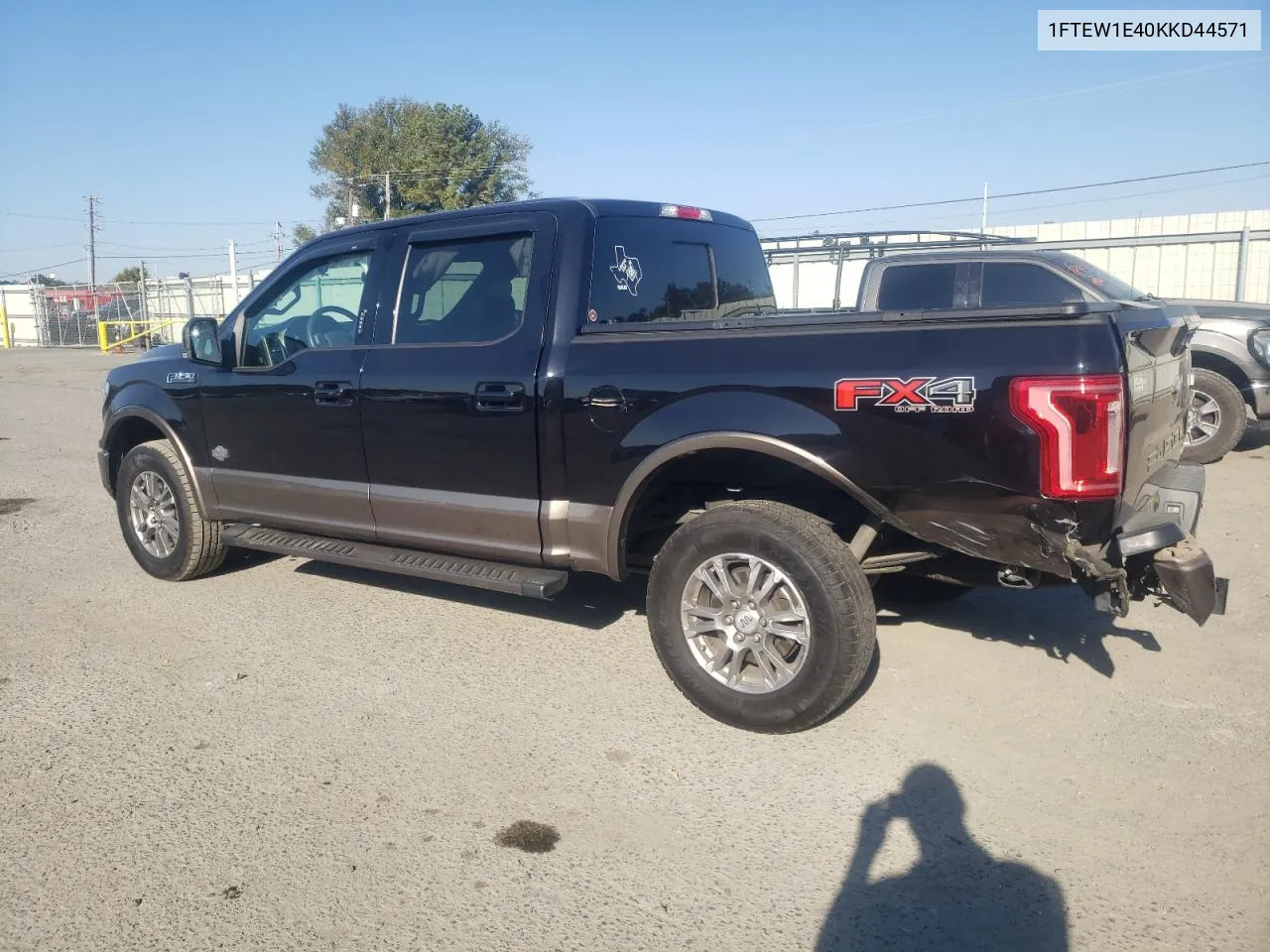 1FTEW1E40KKD44571 2019 Ford F150 Supercrew