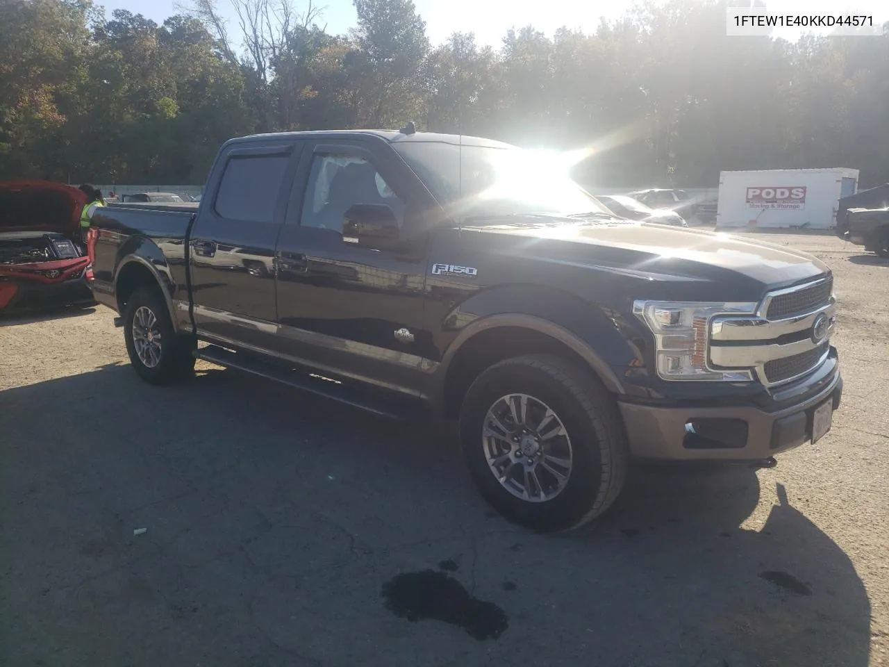 2019 Ford F150 Supercrew VIN: 1FTEW1E40KKD44571 Lot: 77832624