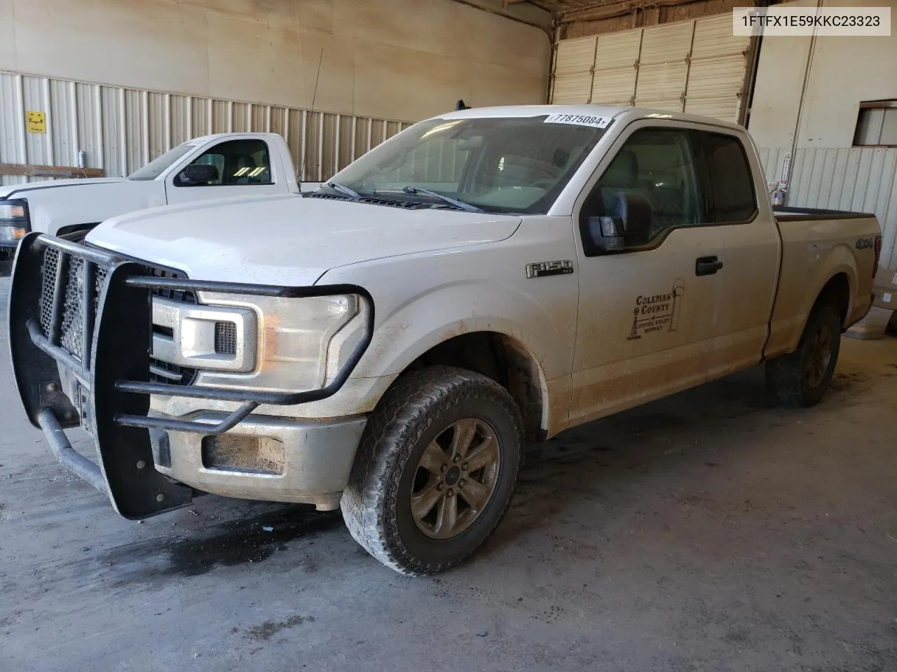 2019 Ford F150 Super Cab VIN: 1FTFX1E59KKC23323 Lot: 77875084