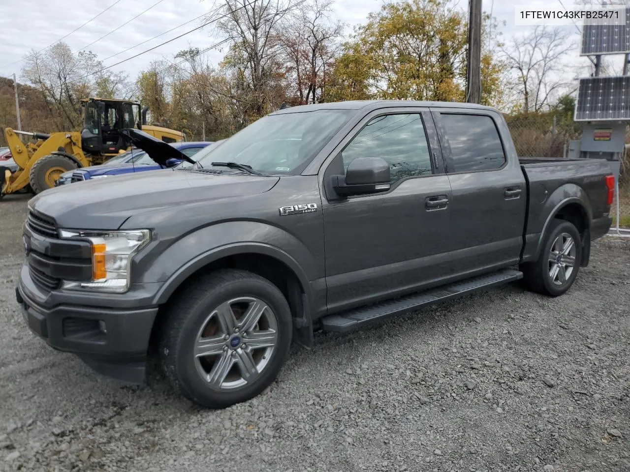 2019 Ford F150 Supercrew VIN: 1FTEW1C43KFB25471 Lot: 78066174