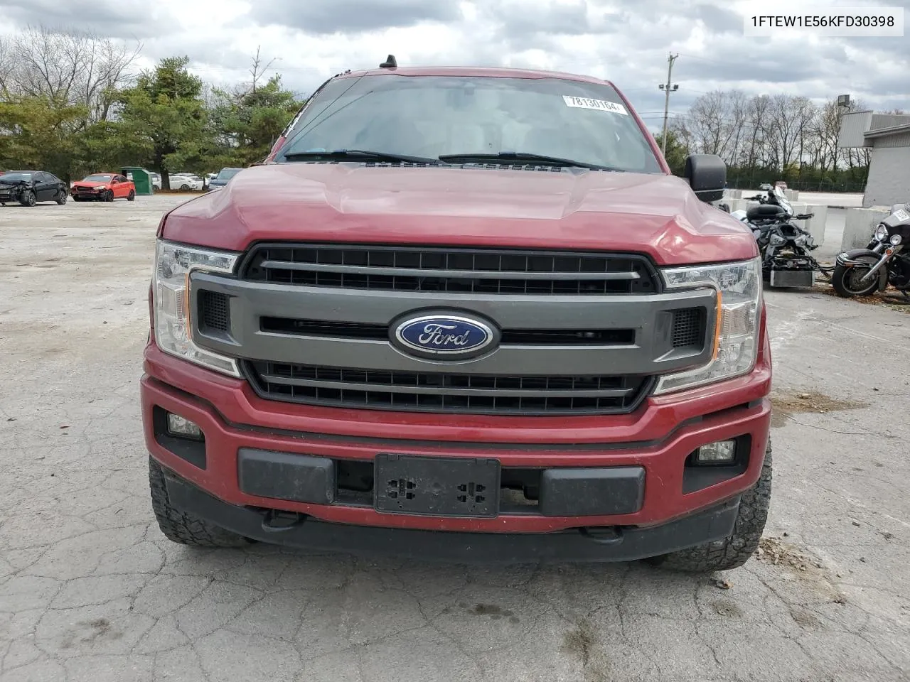 2019 Ford F150 Supercrew VIN: 1FTEW1E56KFD30398 Lot: 78130164