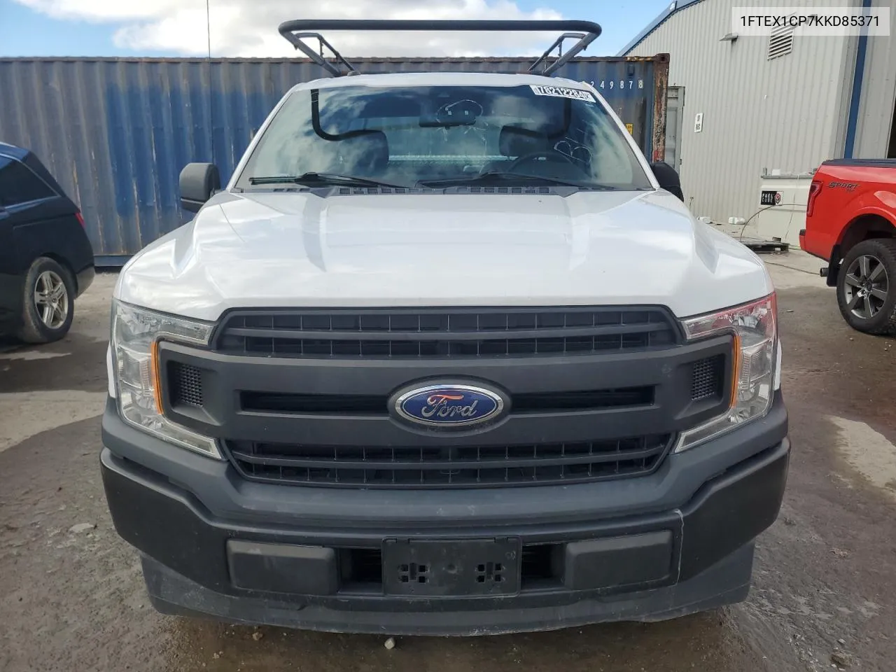 2019 Ford F150 Super Cab VIN: 1FTEX1CP7KKD85371 Lot: 78212284