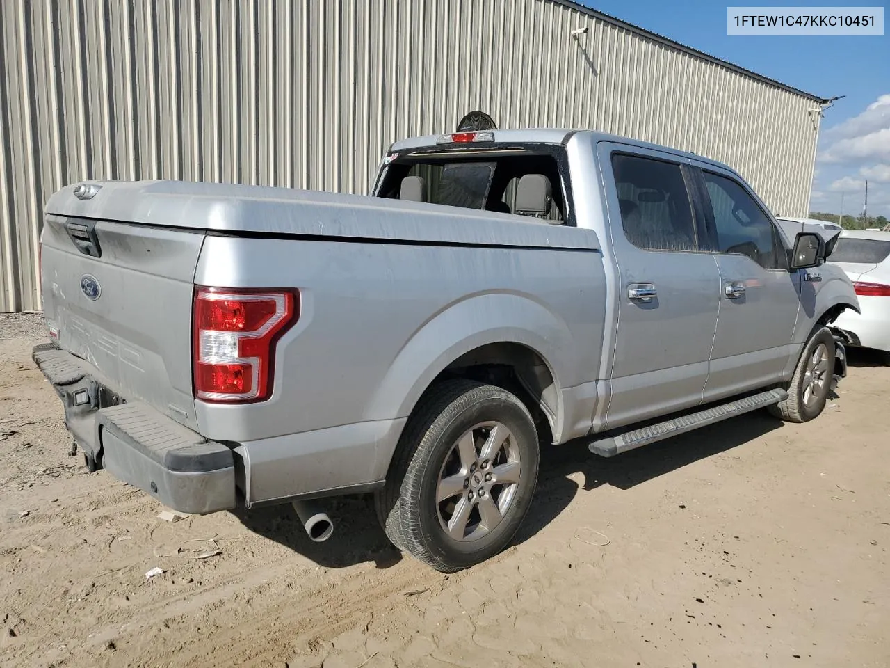 2019 Ford F150 Supercrew VIN: 1FTEW1C47KKC10451 Lot: 78237294