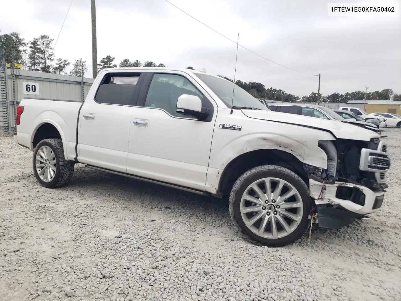 2019 Ford F150 Supercrew VIN: 1FTEW1EG0KFA50462 Lot: 78501954