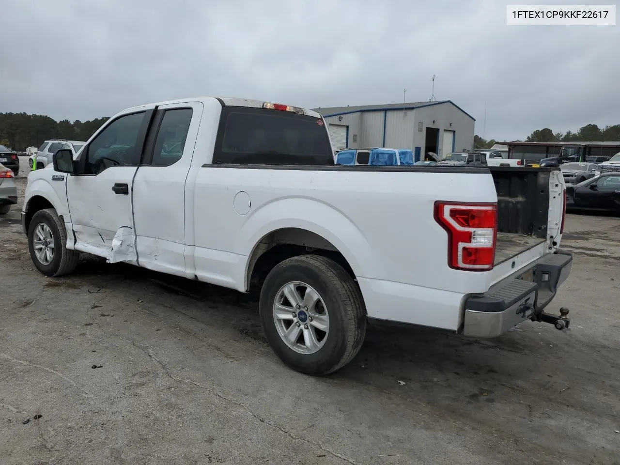 2019 Ford F150 Super Cab VIN: 1FTEX1CP9KKF22617 Lot: 78527034