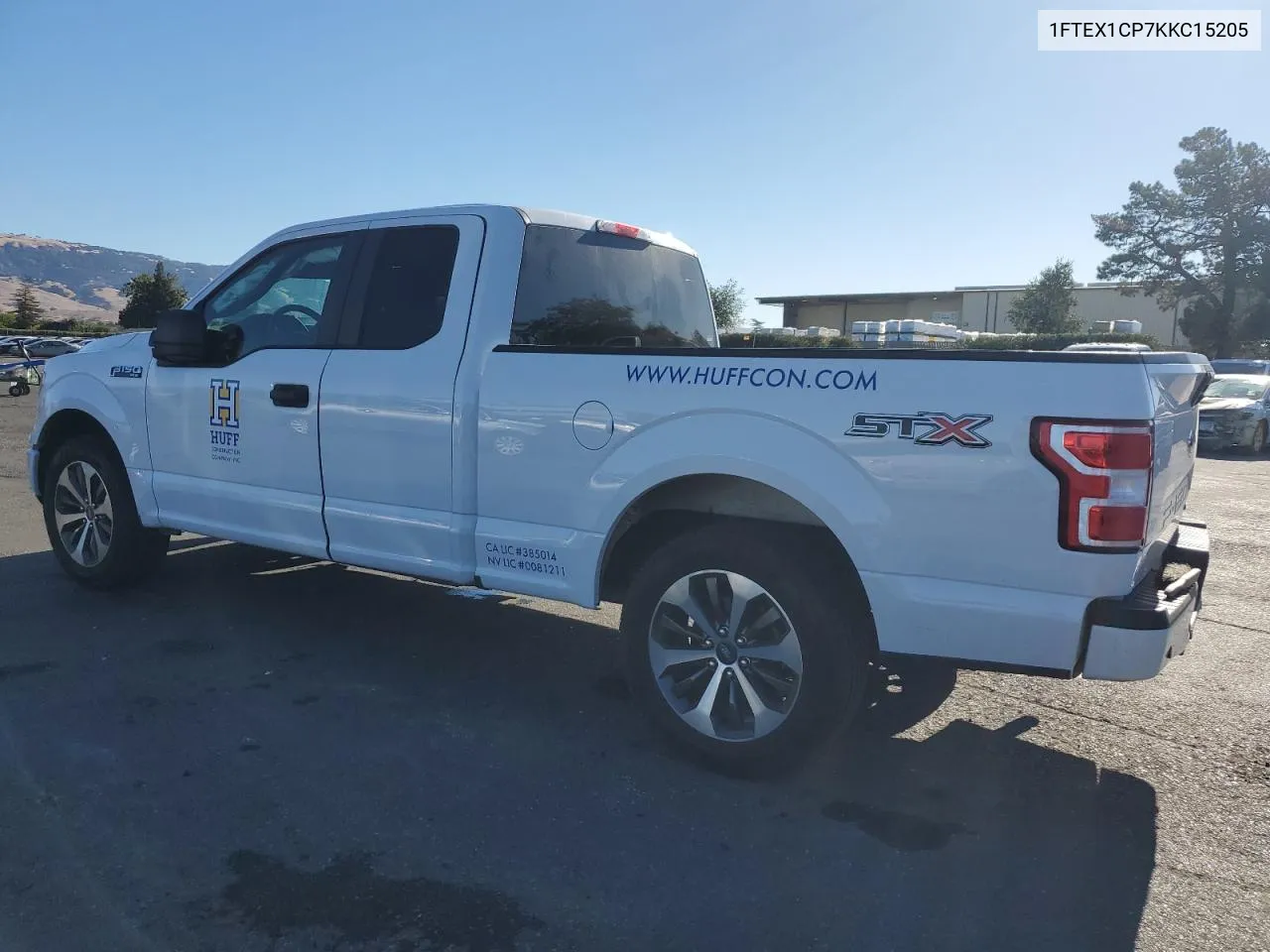 2019 Ford F150 Super Cab VIN: 1FTEX1CP7KKC15205 Lot: 78563144