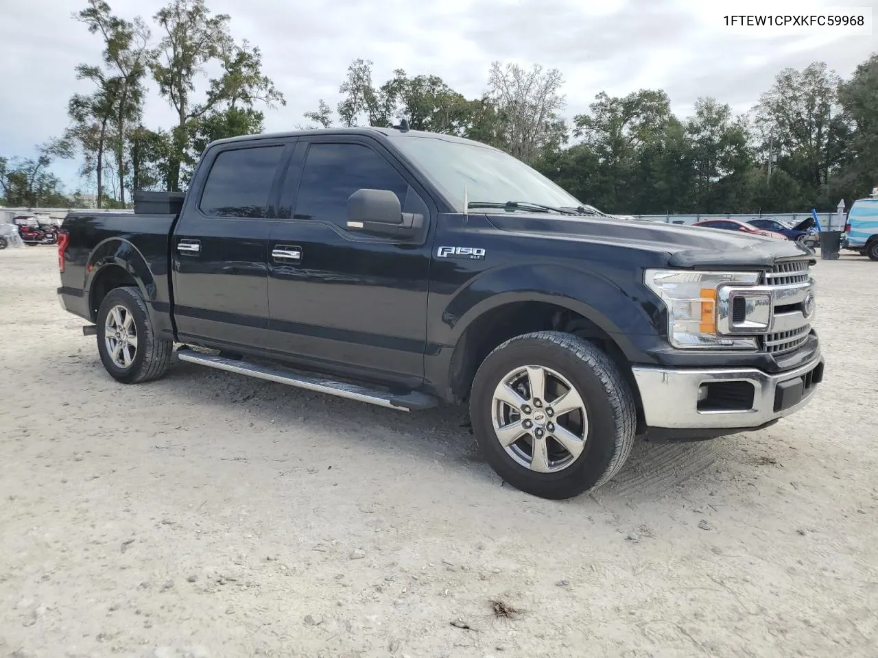 2019 Ford F150 Supercrew VIN: 1FTEW1CPXKFC59968 Lot: 78609564