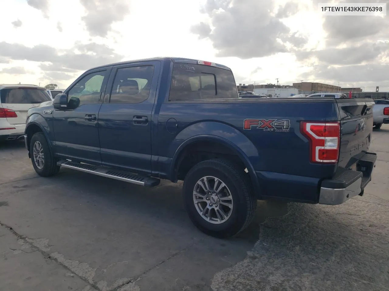 2019 Ford F150 Supercrew VIN: 1FTEW1E43KKE76398 Lot: 78683474