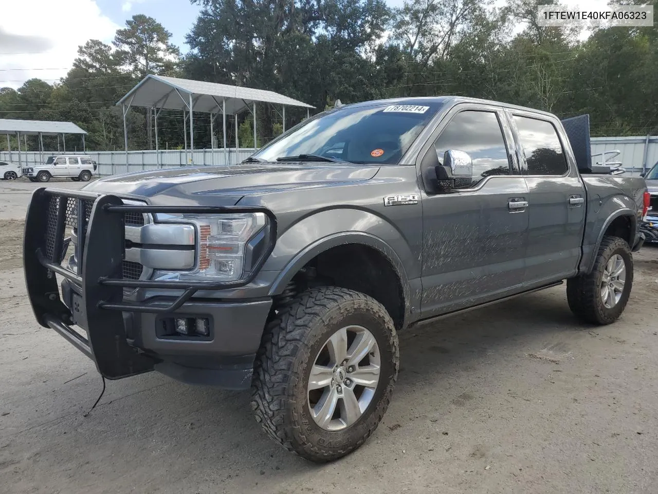 2019 Ford F150 Supercrew VIN: 1FTEW1E40KFA06323 Lot: 78702214